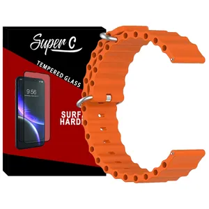 بند سوپرسی مدل Ocean مناسب برای ساعت هوشمند سامسونگ Galaxy Watch 4 40mm / watch 4 42mm / watch 4 44mm / watch 4 46mm