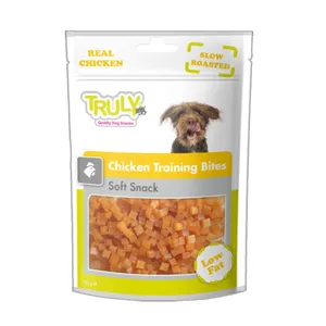 تشویقی سگ ترولی مدل chicken training وزن 85گرم