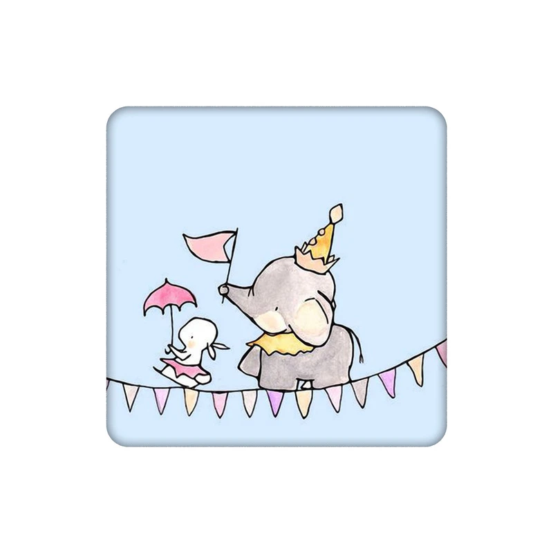 زیرلیوانی طرح فیل و خرگوش کد 0853938