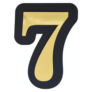 تابلو نشانگر طرح پلاک شماره 7 مدل 77