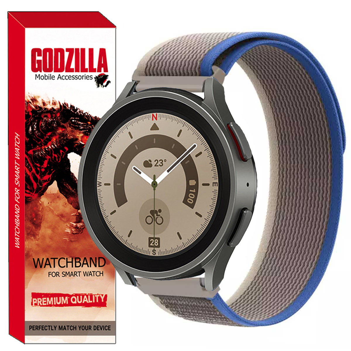 بند گودزیلا مدل TRAIL LOOP مناسب برای ساعت هوشمند سامسونگ Galaxy Watch5 Pro