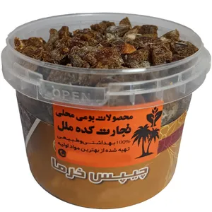 چیپس خرما ممتاز تجارتکده ملل با طعم زنجبیل - 350 گرم