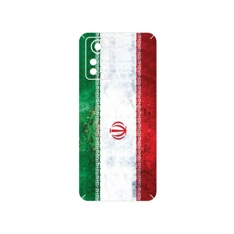برچسب پوششی ماهوت مدل IRAN_Flag_1 مناسب برای گوشی موبایل شیائومی Redmi Note 12S