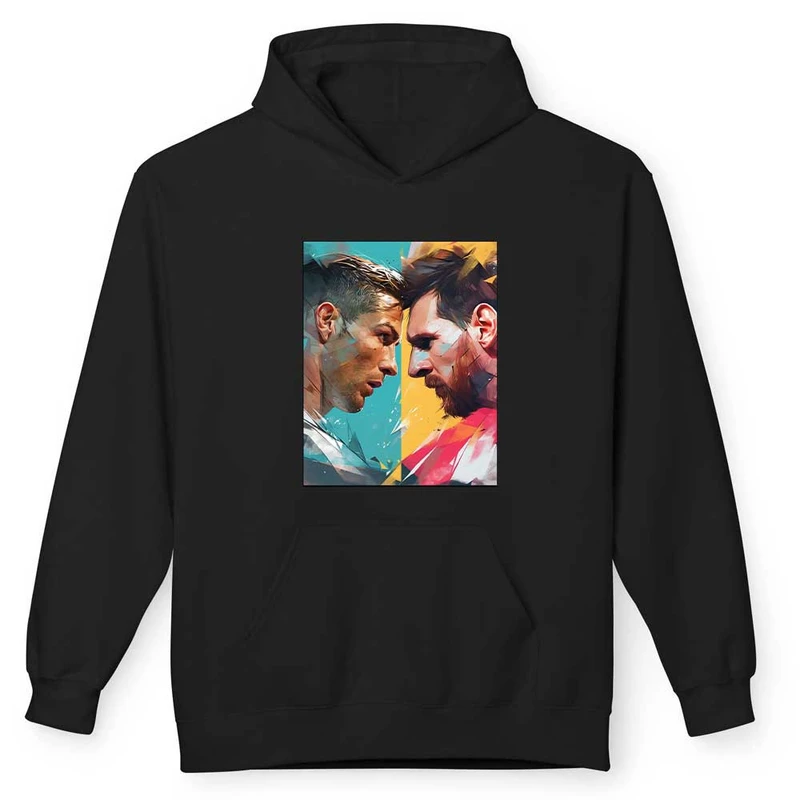 هودی مردانه پاد آفرین مدل مسی و رونالدو کد 1118