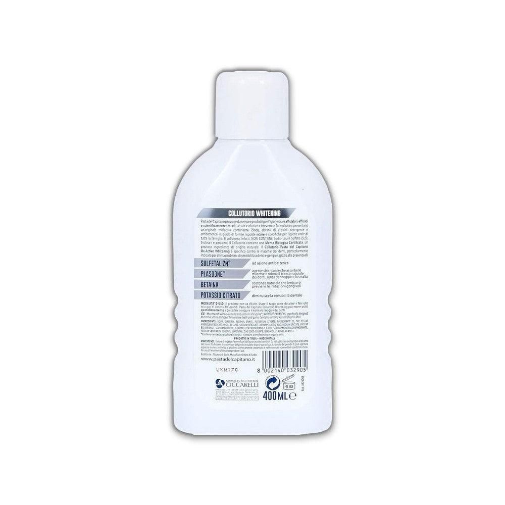دهانشویه پاستا دل کاپیتانو مدل Sensitive Whitening حجم 400 میلی لیتر -  - 3