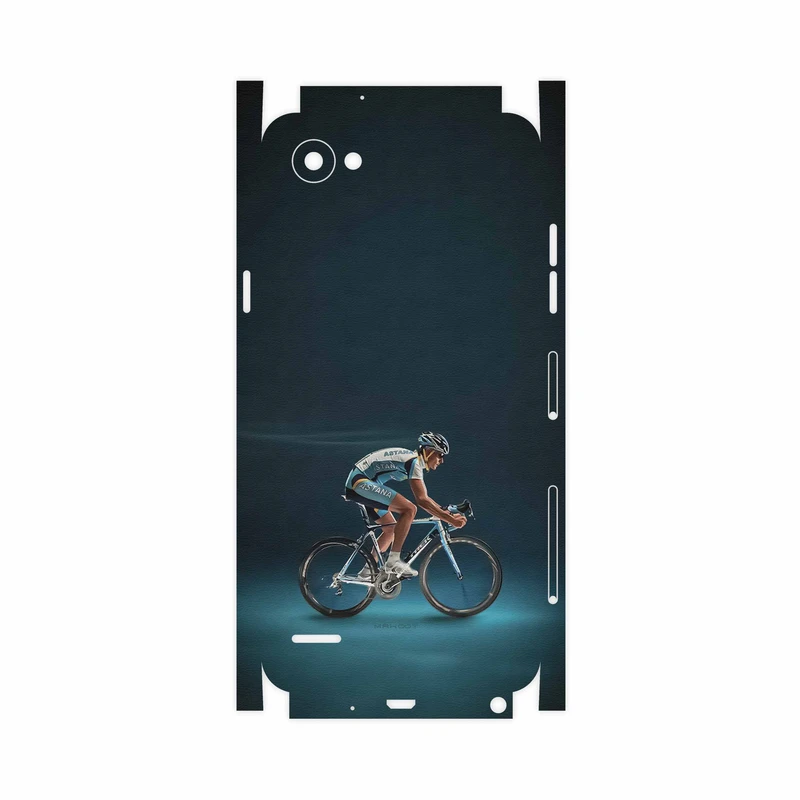 برچسب پوششی ماهوت مدل Road cycling-FullSkin مناسب برای گوشی موبایل ال جی Q6
