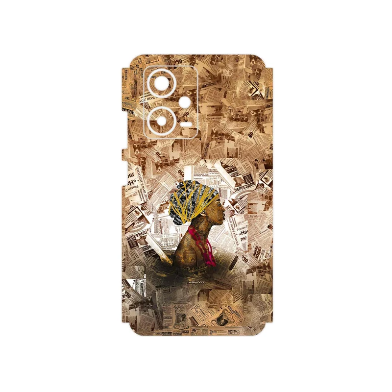 برچسب پوششی ماهوت مدل Collage of African Women مناسب برای گوشی موبایل شیائومی Redmi Note 12 Pro Plus
