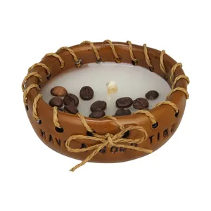 شمع قهوه مدل kara3334