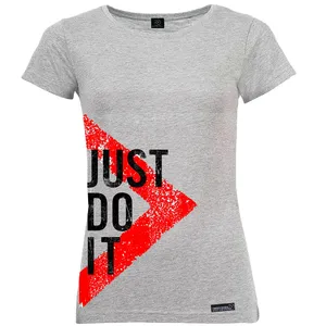 تی شرت آستین کوتاه زنانه 27 مدل Just Do It کد MH1179
