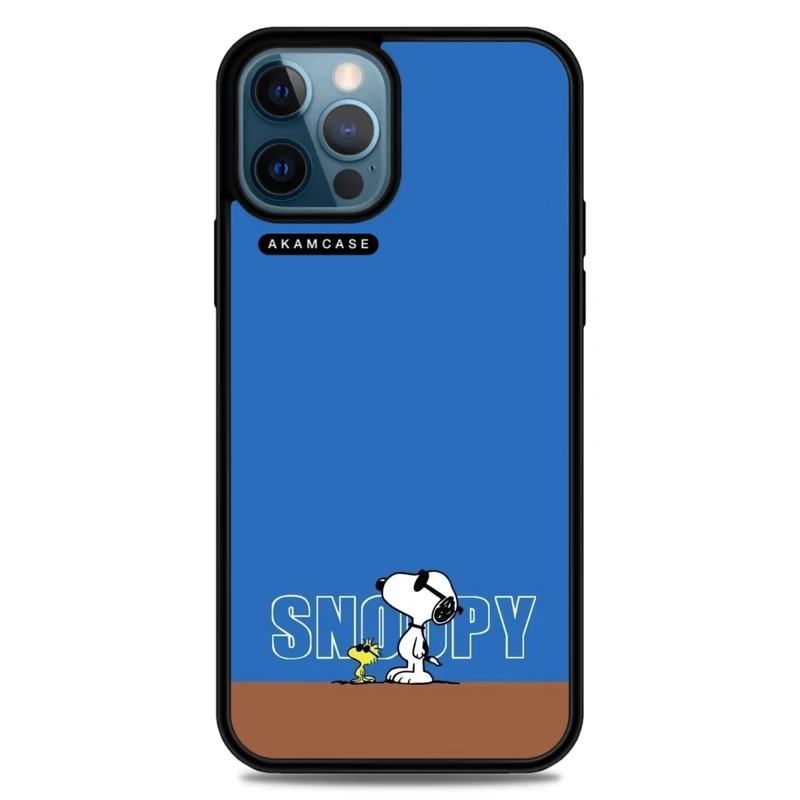 کاور آکام مدل AMC-WA12PROMAX-SNOOPY-43 مناسب برای گوشی موبایل اپل iPhone 12 Pro Max
