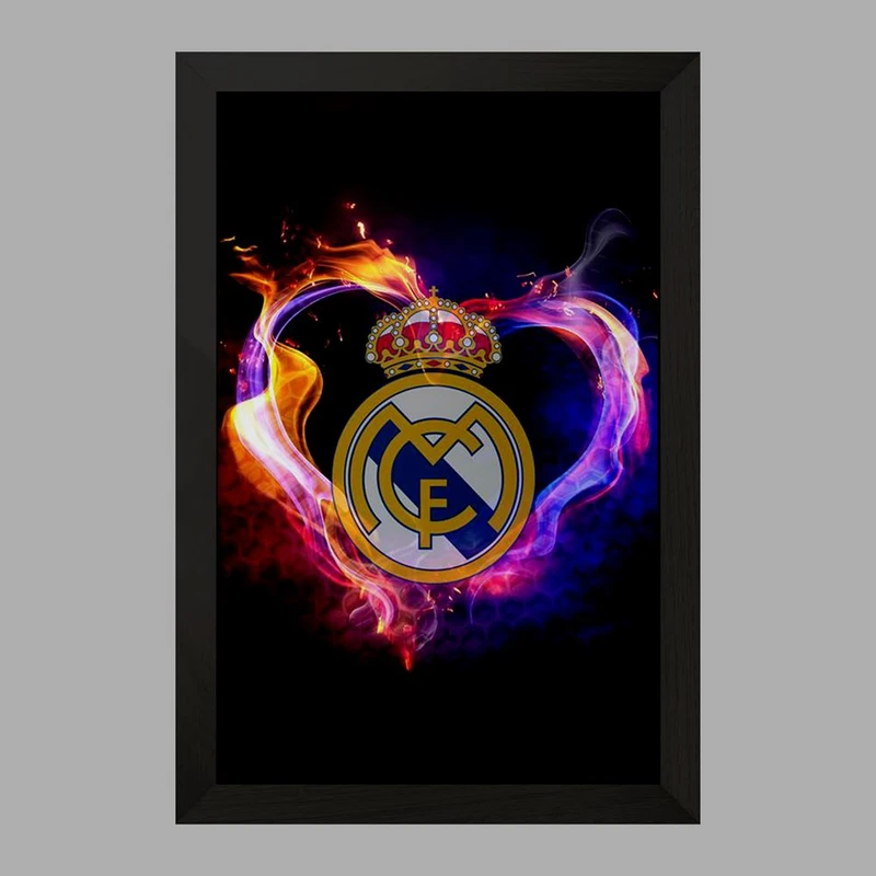 تابلو خندالو مدل باشگاه رئال مادرید Real Madrid  کد 2057