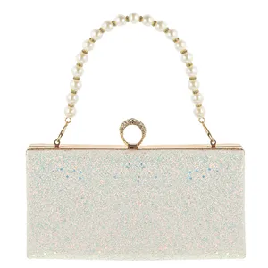 کیف مجلسی زنانه مدل قابدار سنگ پاش