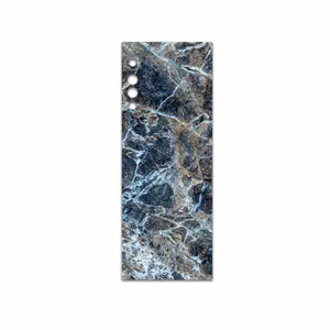 MAHOOT Earth-White-Marble Cover Sticker for LG Velvet 5G