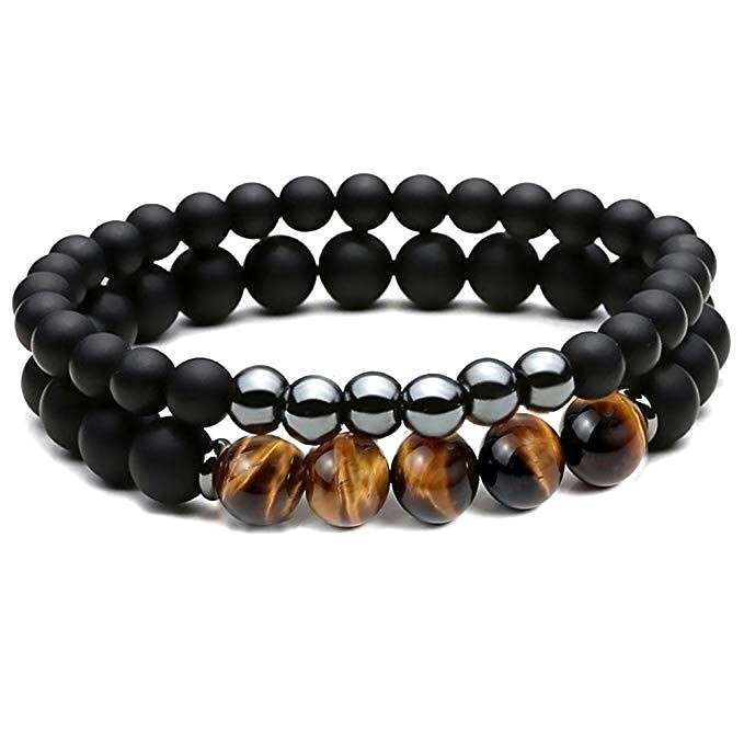 دستبند مردانه مدل شوق 3 مجموعه 2 عددی دستبند مردانه مدل شوق 3 مجموعه 2 عددی