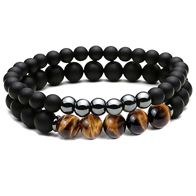 دستبند مردانه مدل شوق 3 مجموعه 2 عددی دستبند مردانه مدل شوق 3 مجموعه 2 عددی