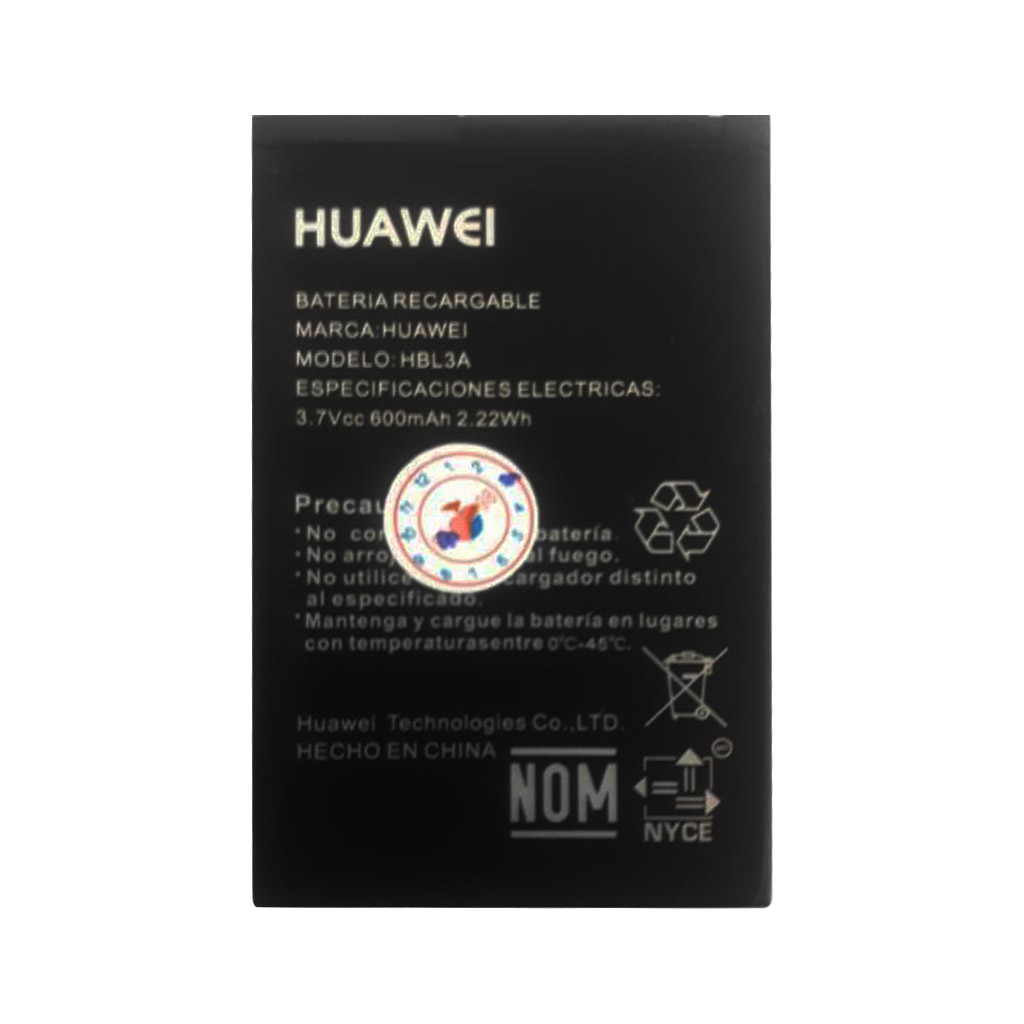 باتری موبایل مدل HBL3A ظرفیت 600 میلی آمپر ساعت مناسب برای گوشی موبایل هوآوی C2807
