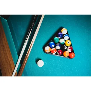 تابلو شاسی طرح میز بیلیارد و توپ بیلیارد مدل T1192