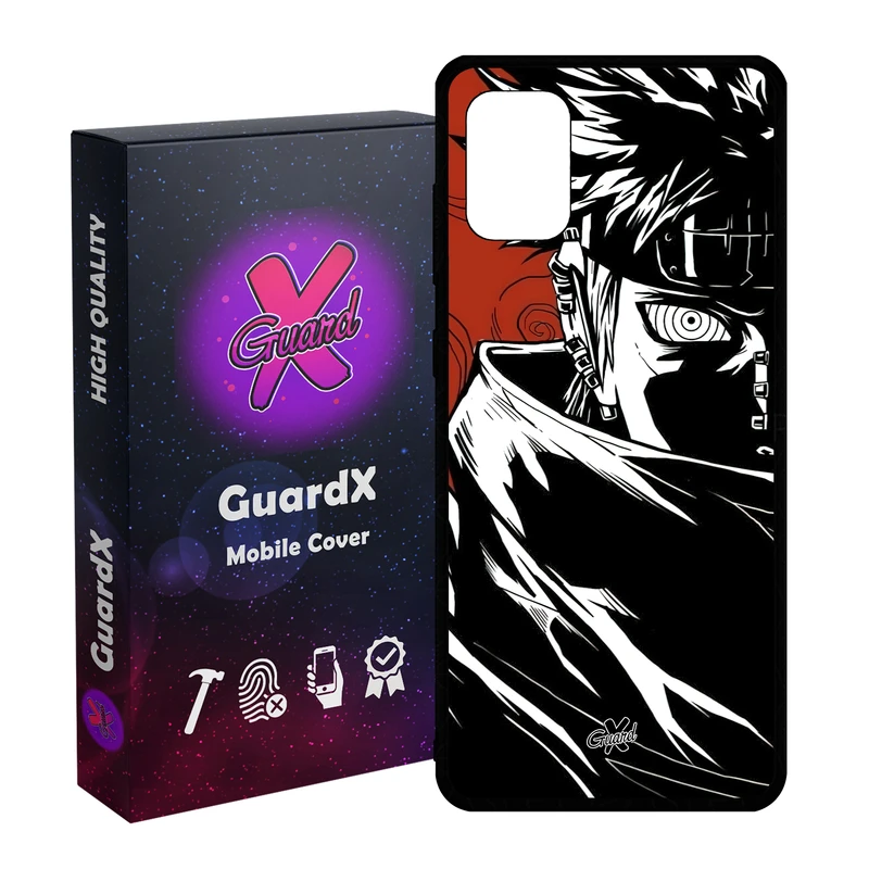کاور گارد ایکس طرح Pain Anime مدل Glass10551 مناسب برای گوشی موبایل سامسونگ Galaxy A31