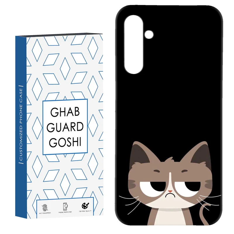 کاور قاب گارد گوشی طرح گربه کد Dimo-886 مناسب برای گوشی موبایل سامسونگ Galaxy S23 Fe