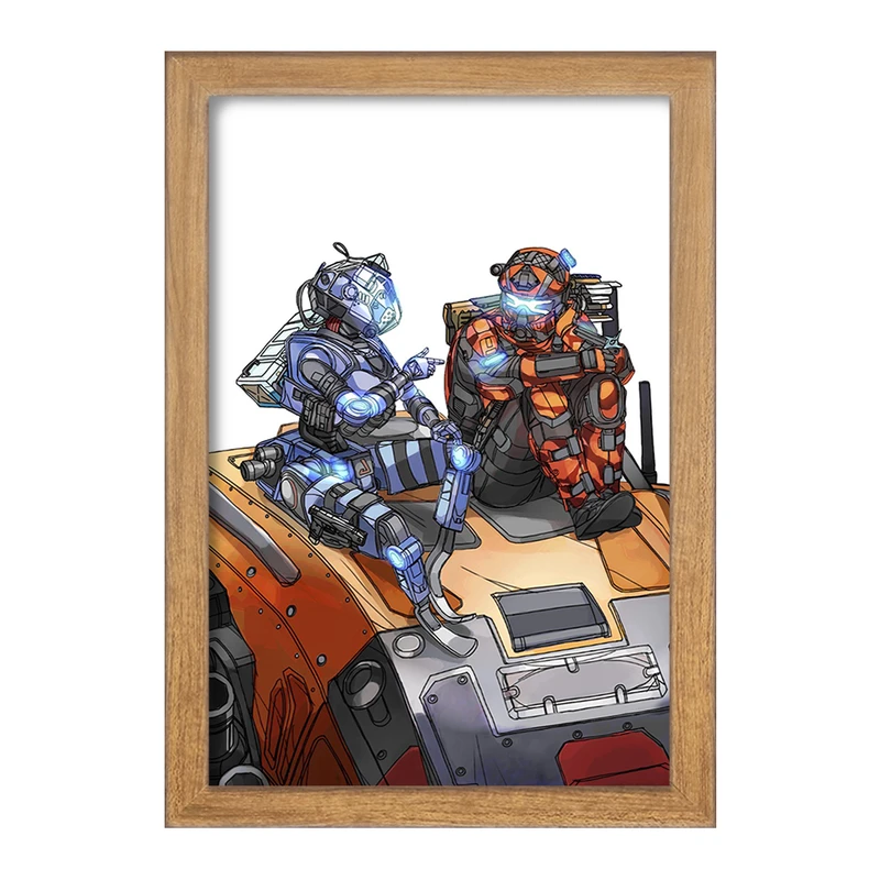 تابلو خندالو مدل بازی تایتان فال (Titanfall) کد 32590