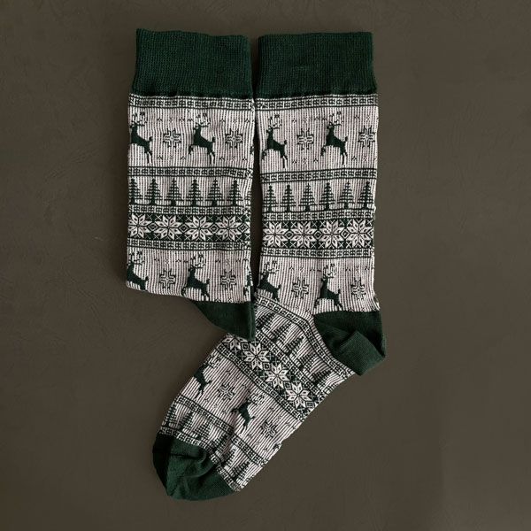 جوراب زنانه ال سون مدل گوزن کد PH934.2 - - 3