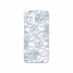 MAHOOT Army-Snow-Pixel Cover Sticker for Xiaomi Redmi Note 10