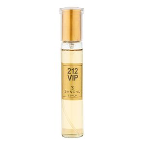 عطر جیبی زنانه صندل مدل 212 VIP WOMEN با رایحه شیرین و گرم حجم 25 میلی‌لیتر