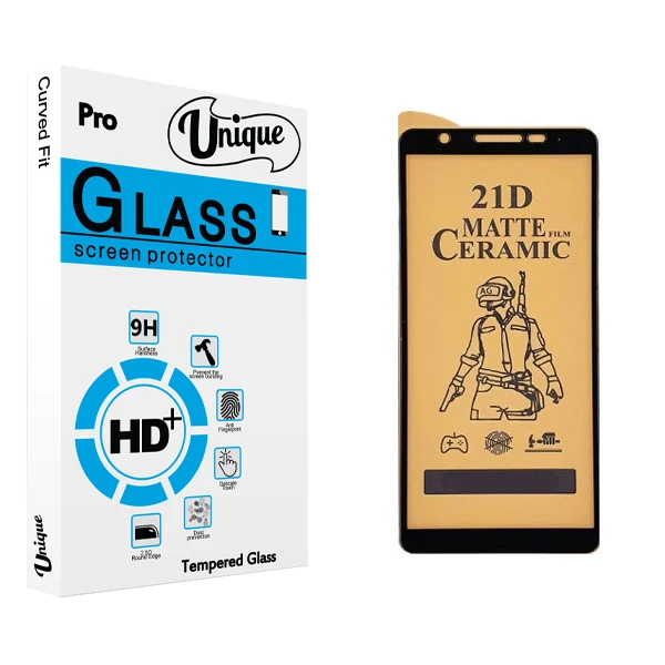 محافظ صفحه نمایش سرامیکی يونيک مدل +Clear مناسب برای گوشی موبایل سامسونگ Galaxy A3 Core