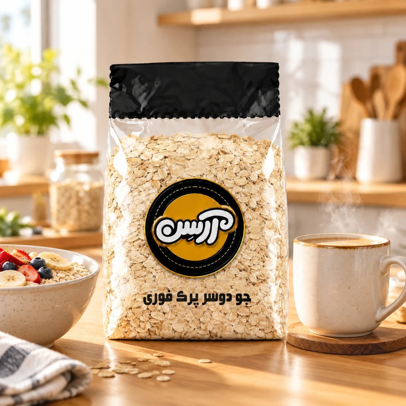 جو دو سر پرک فوری صبحانه با استویا آرسن - 200 گرم 