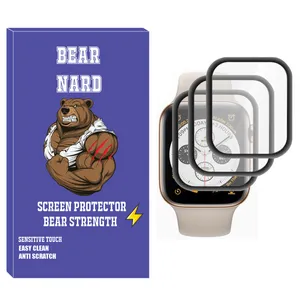 Bearnard NBR Nano Screen Protector For Apple Watch Series 7 SE 44mm Pack of 3