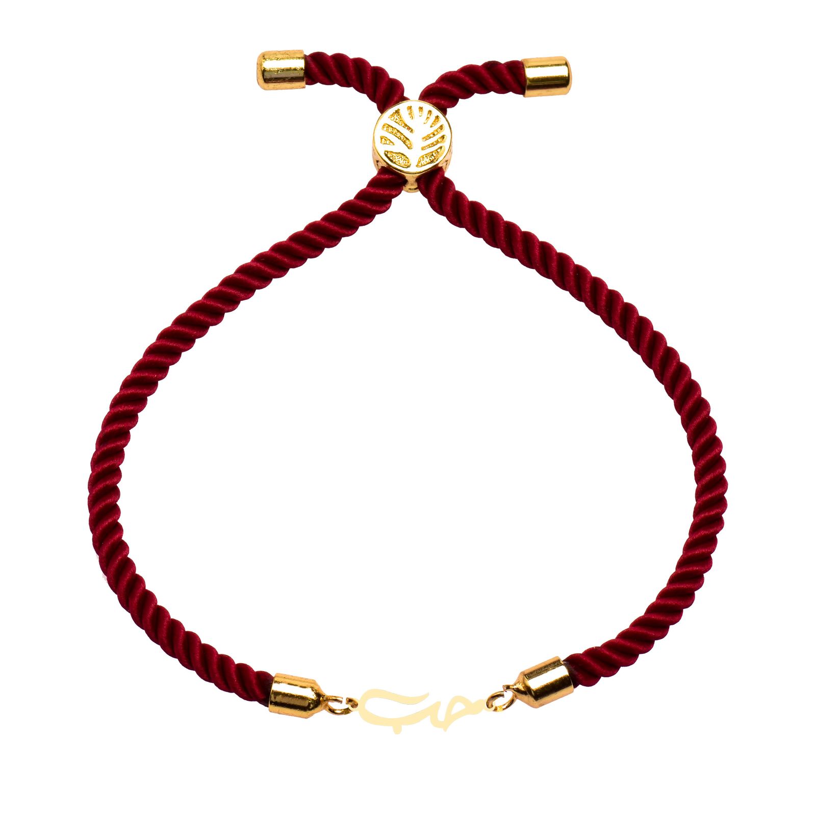 دستبند طلا 18 عیار زنانه کرابو طرح حب مدل Kr102226 -  - 2
