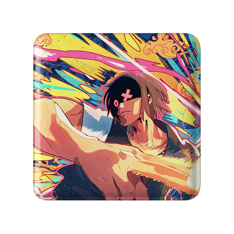 مگنت خندالو طرح بنیمارو انیمه نیروی آتش مدل مربعی کد 32225