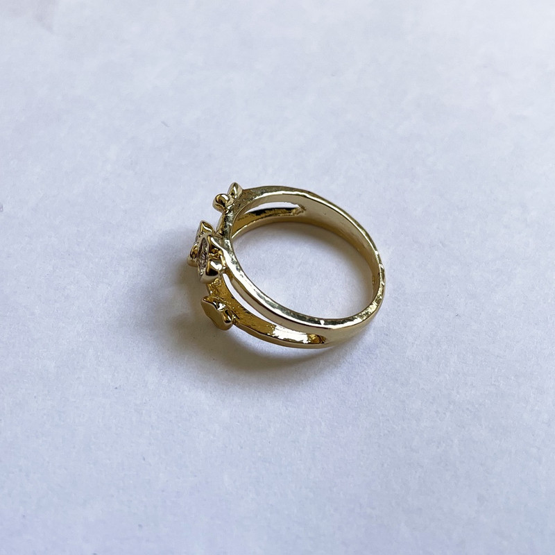 انگشتر زنانه طرح قلب کد RKH_606