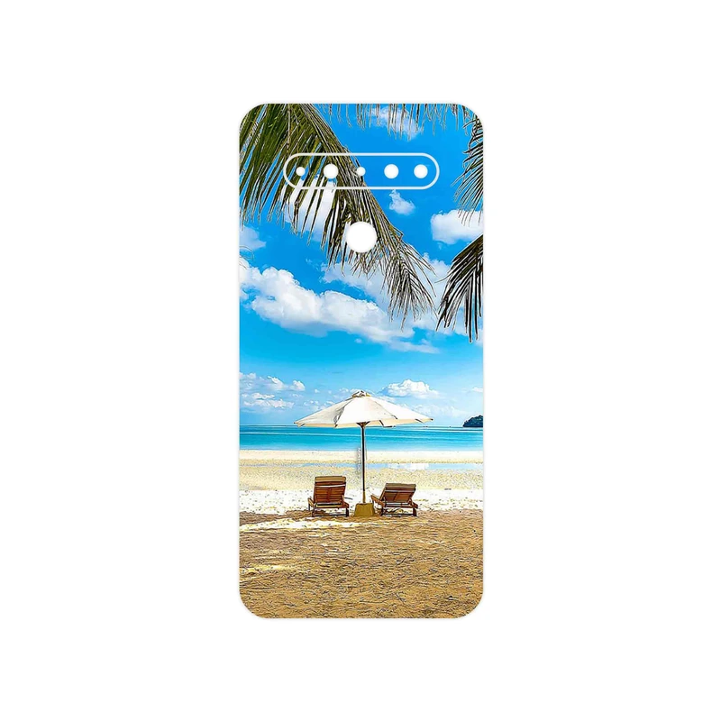 برچسب پوششی ماهوت مدل Beach مناسب برای گوشی موبایل ال جی K61