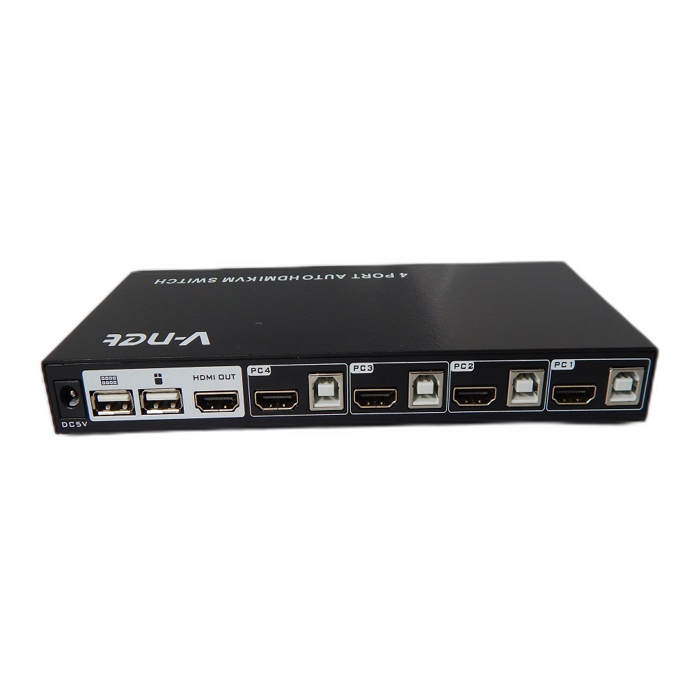 سوییچ HDMI KVM چهار پورت وی نت مدل V-SWKH1404