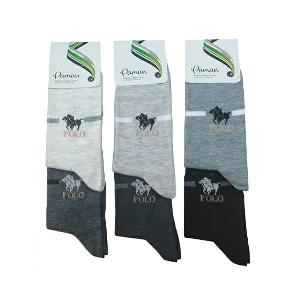 جوراب مردانه مدل M 24 مجموعه 6 عددی