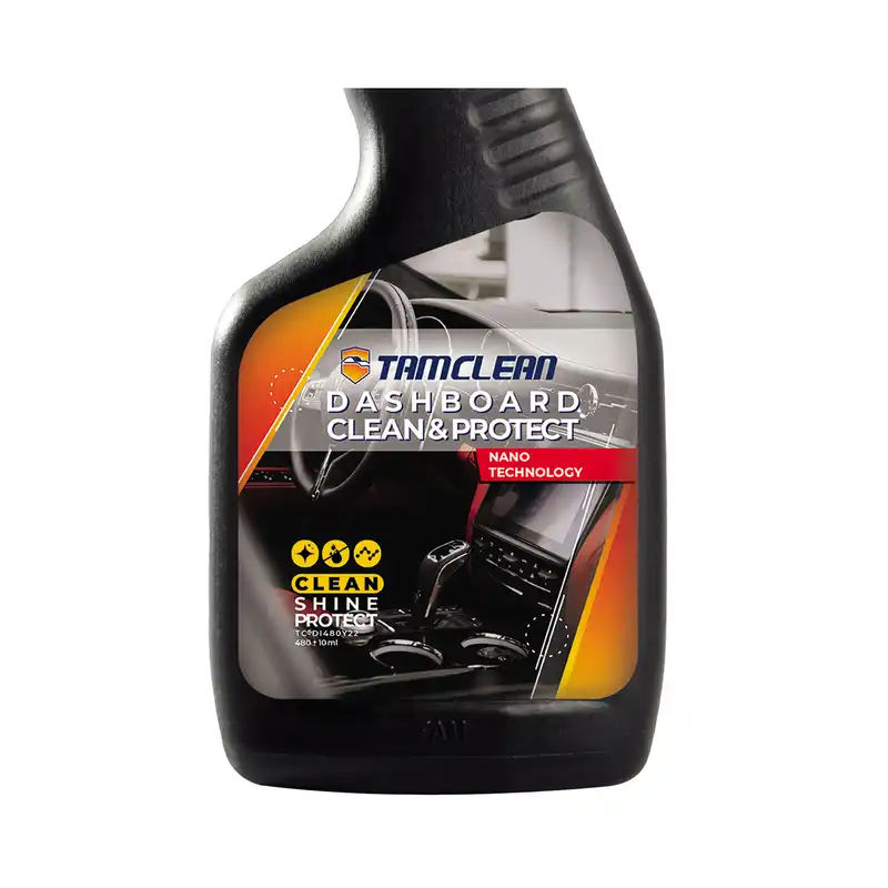 اسپری تمیزکننده داشبورد تام کلین مدل TC-DI480Y22 حجم 480 میلی لیتر