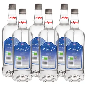 عرق چهارگیاه بهخواب افشار - 1 لیتر بسته 6 عددی