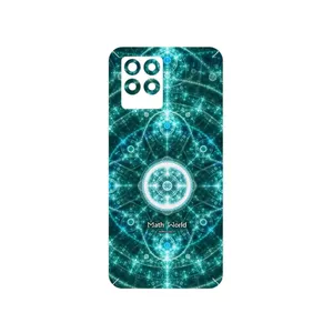 MAHOOT Mathematical Geometric Shape 4 Cover Sticker for Realme 8 Pro