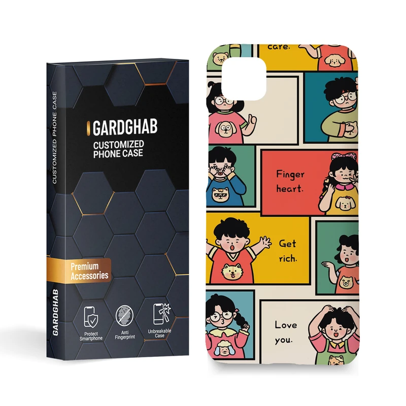 کاور گارد قاب مدل فانتزی مناسب برای گوشی موبایل شیائومی Poco C3