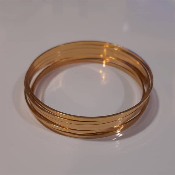 النگو زنانه وای اس ایکس مدل آینه ای بسته 7 عددی