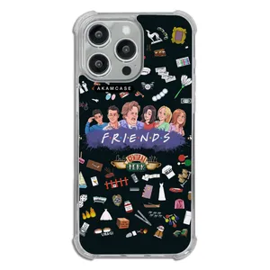 AKAM AMCWTA15PROMAX-FRIENDS9 Cover For Apple iPhone 15 Pro Max