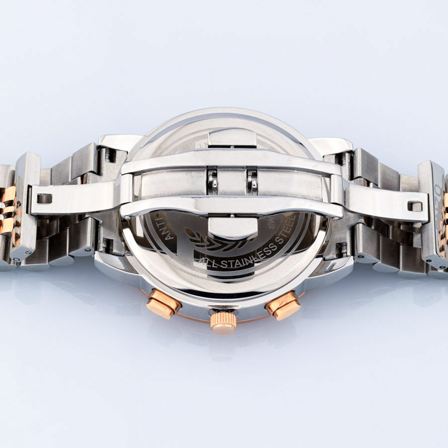 ست ساعت مچی عقربه ای زنانه و مردانه انزو مدل 836 KEG/KEL