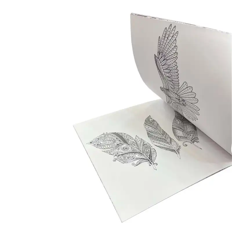 دفتر رنگ آمیزی کلیپس مدل گل و باغ کد 147358