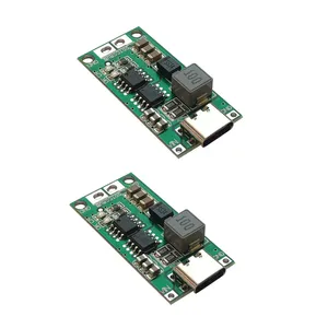 ماژول شارژ باتری لیتیومی 4 سل 4 آمپر مدل USB TYPE-C بسته 2 عددی