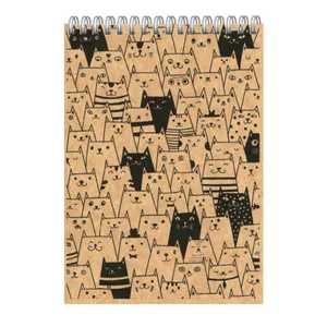 دفتر طراحی 80 برگ مدل کرافت طرح میو 