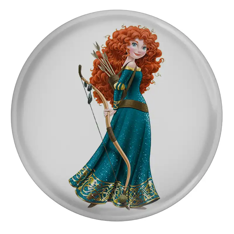 مگنت مدل S13218 طرح کارتون دختر پرنسس مریدا دلیر