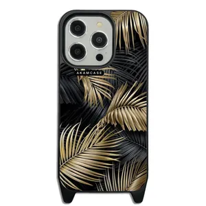 AKAM AMCWLA14PRO-LEAVES13 Cover For Apple iPhone 14 Pro