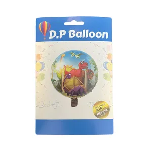 بادکنک فویلی دی پی بالن مدل شهر دایناسورها کد dinosaur01