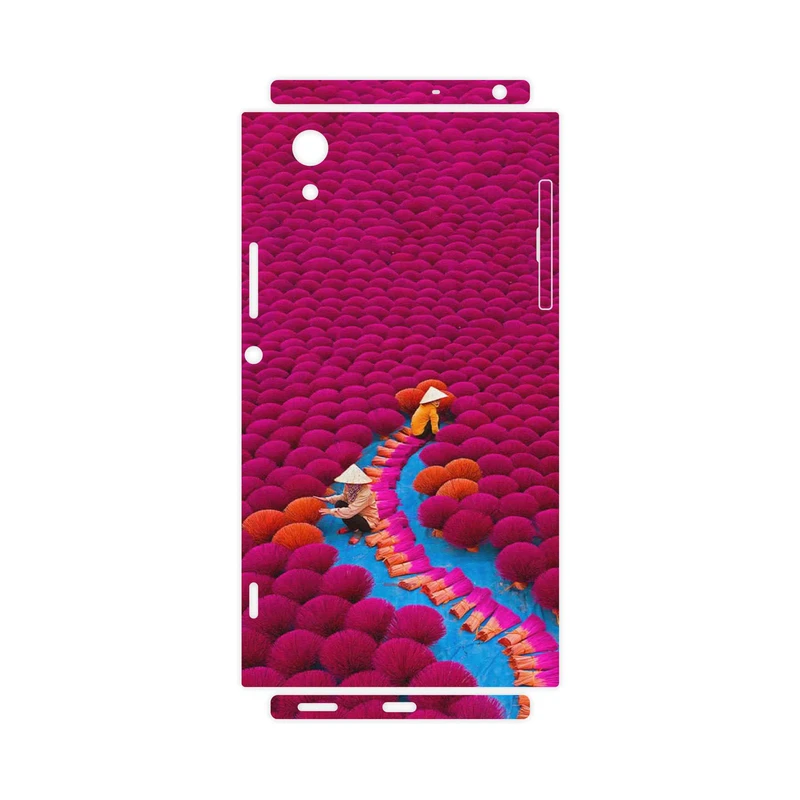 برچسب پوششی ماهوت مدل Vietnam Incense Wood Farms-FullSkin مناسب برای گوشی موبایل سونی Xperia XA1